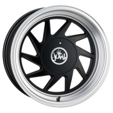 JUNK DREG 16x8.0 4x100 / 4x108 ET25 73.1 BLACK POLISHED